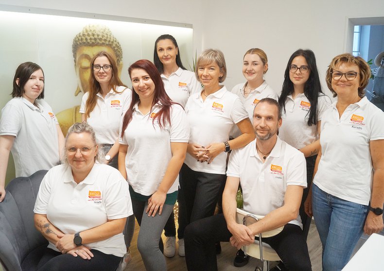 Team der Praxis für Ergotherapie Mandy Nahrstedt