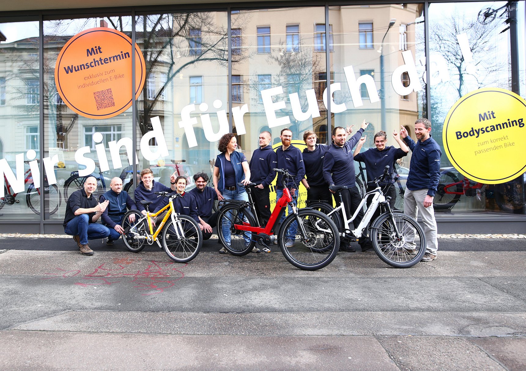 Mitarbeiter der FAHRRADIES Fahrradfachgeschäft GmbH 
