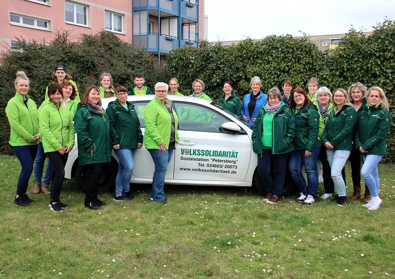 Team der Volkssolidarität Landesverband Sachsen-Anhalt e.V. Regionalverband Halle-Saalekreis